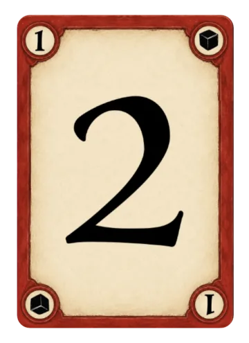 Red Attention 2 card