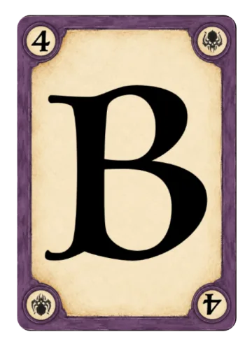 Purple reveals Target B