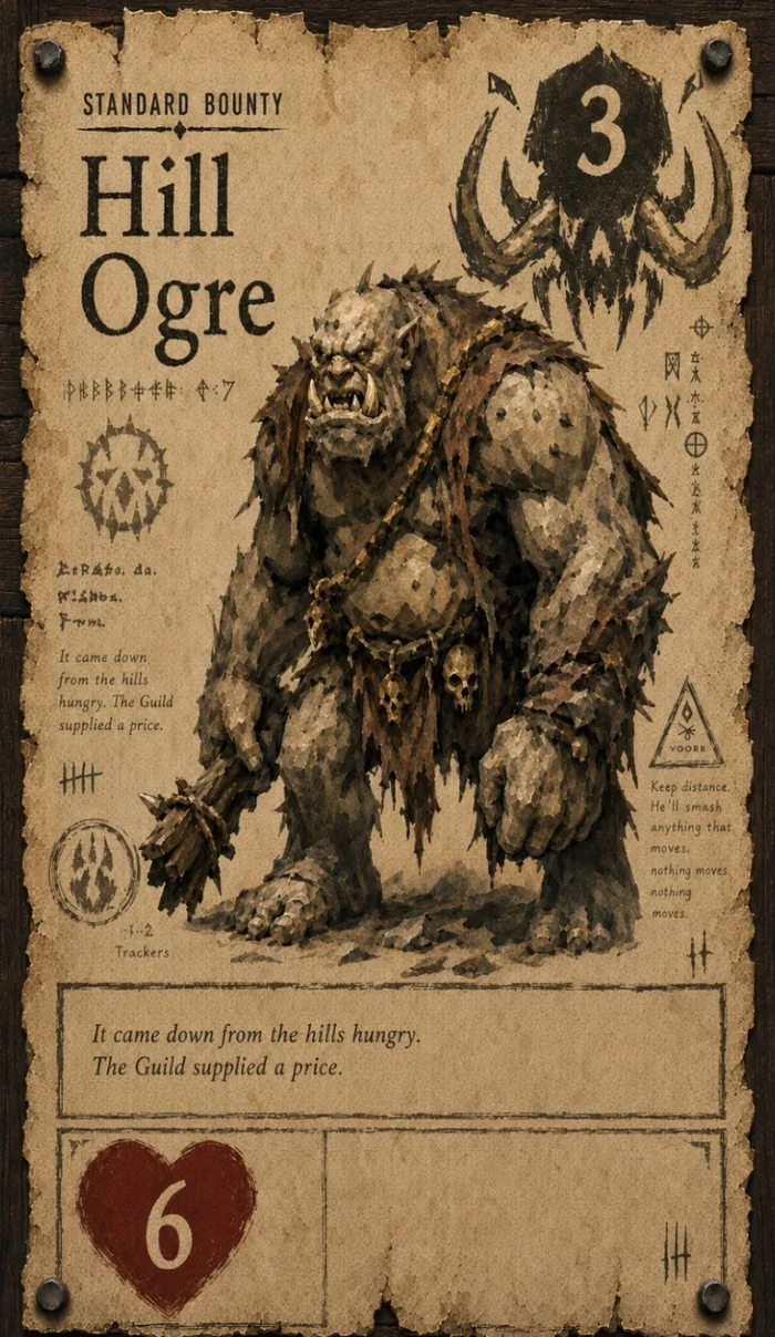 Hill Ogre Bounty in slot B