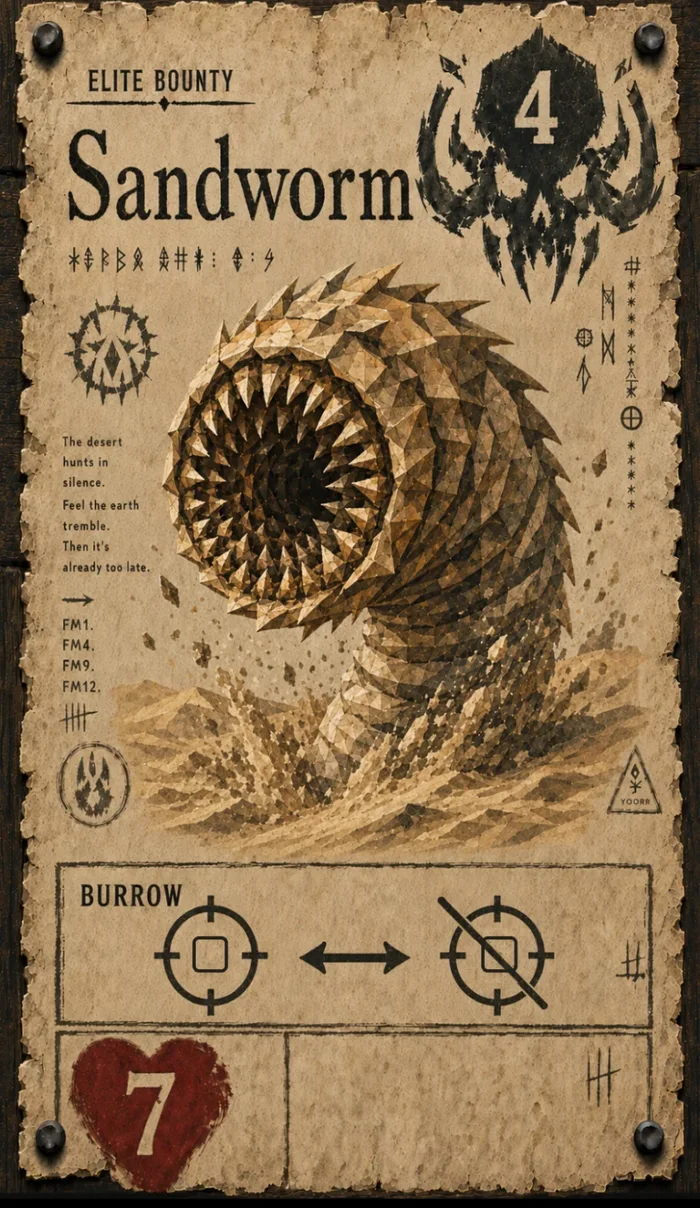 Sandworm Bounty in slot C