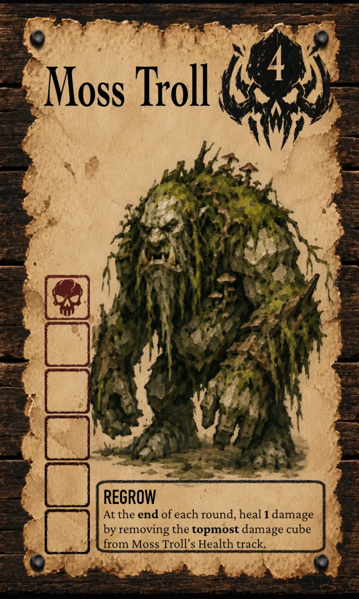 moss troll Bounty