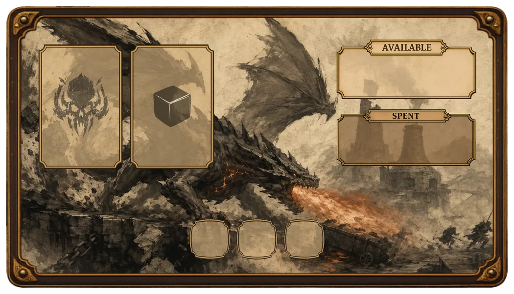 Ember Drake Hunter Mat